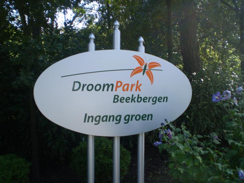 Park ingang groen